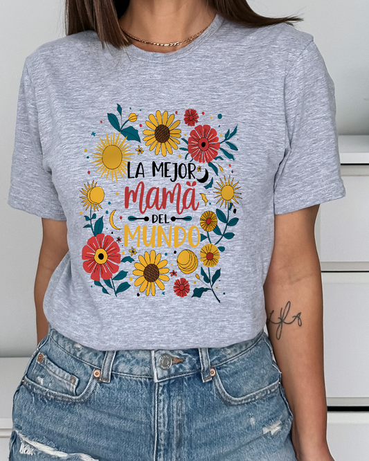 La Mejor Mama del Mundo Women's Fitted T-Shirt